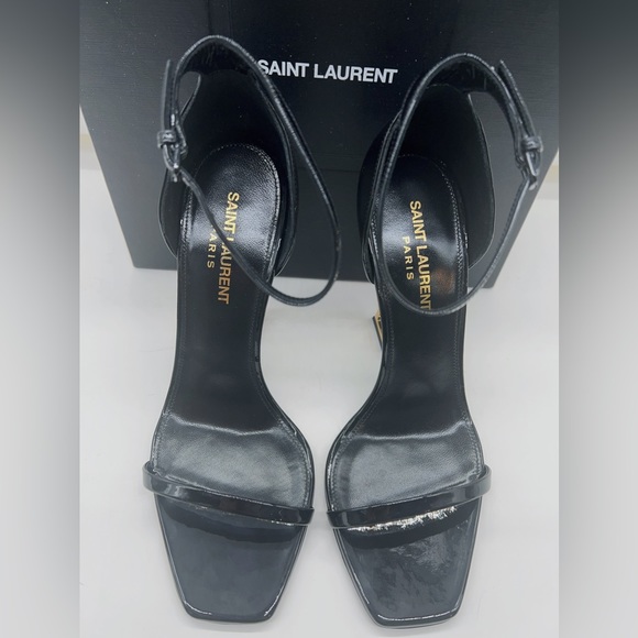 Saint Laurent Opyum Patent Leather Sandals - Picture 5 of 15